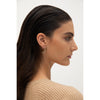 Mizpah Hoop Earrings | Tigers Eye