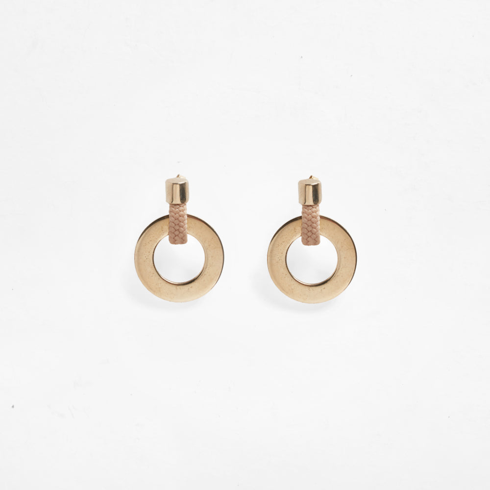 Noor Earrings | Beige - Purr Clothing - Pichulik