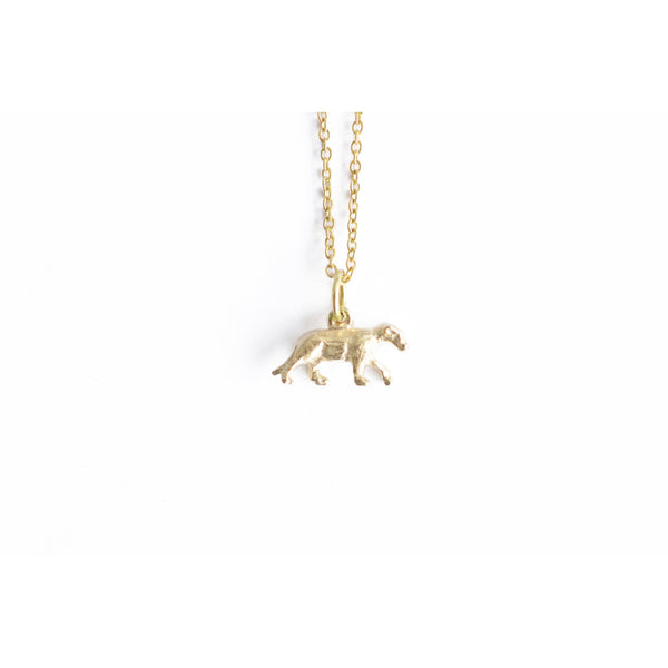 Gilt Lion Pendant - Purr Clothing - Raimondo