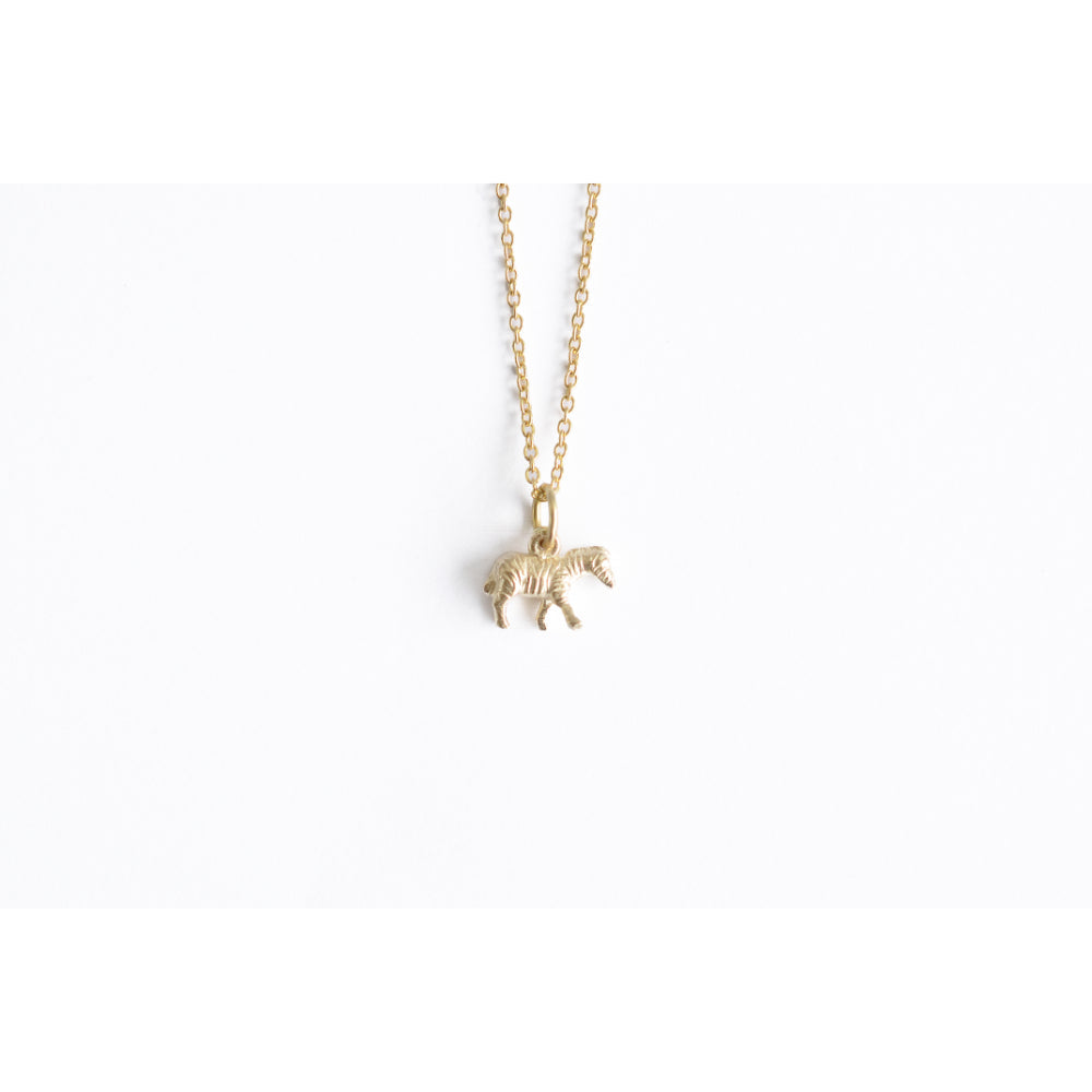 Gilt Zebra Pendant - Purr Clothing - Raimondo