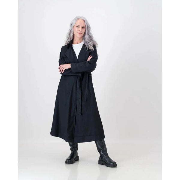 Ilsa Trench Coat | Black