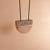 Half Round Beech Wood Pendant