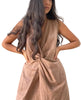 Knot dress sleeveless - Purr Clothing - Lazuli