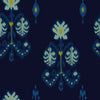 Saffron dress - Navy Ikat