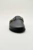 Studded Leather - Clog | Black