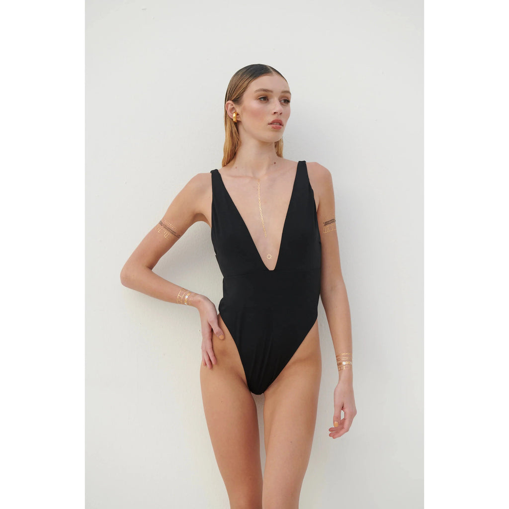 Aries One-Piece Swimsuit | Black