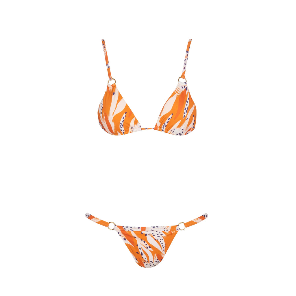 havana bikini bottom | abstract tiger
