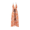 ibiza dress | abstract tiger