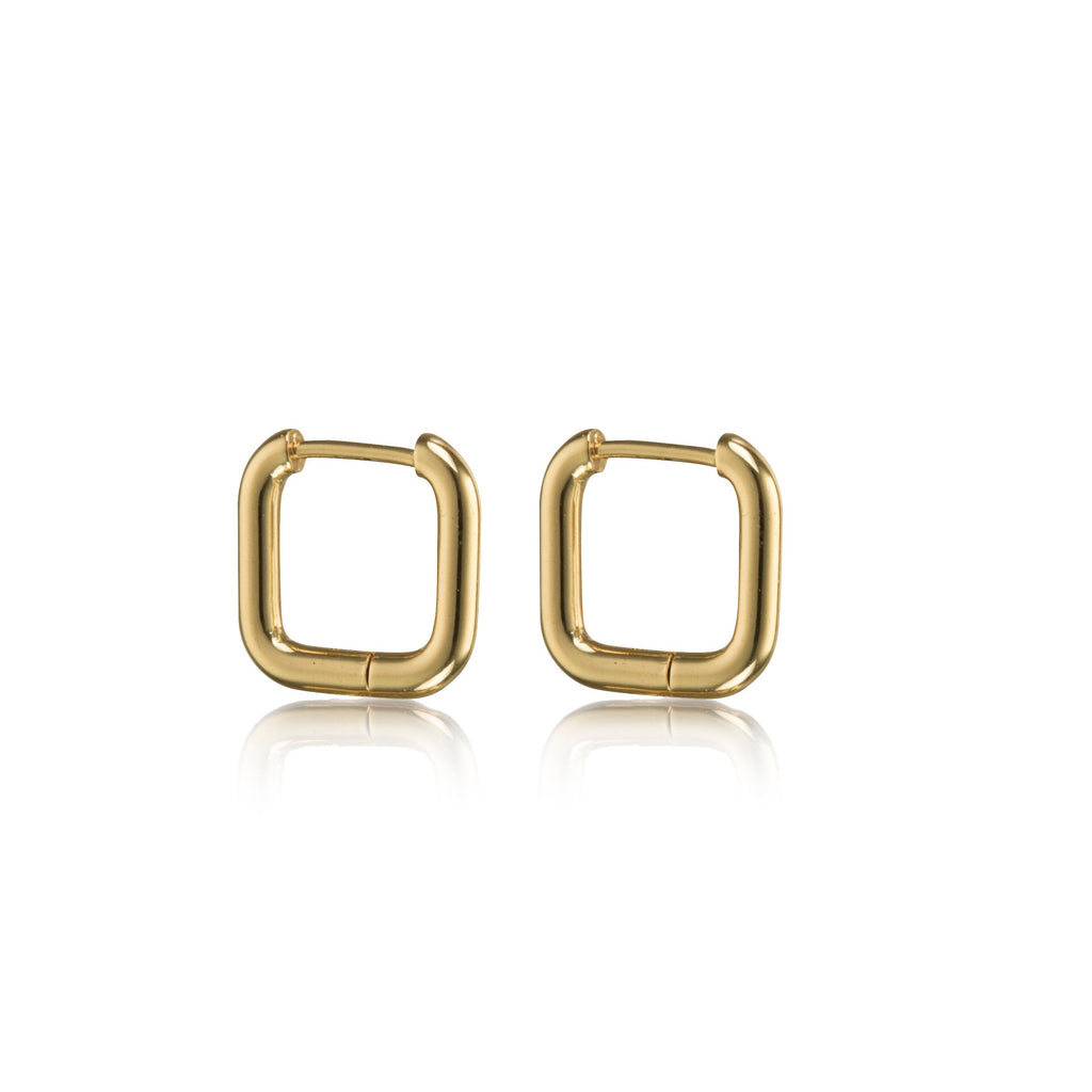 Square Huggies Earring