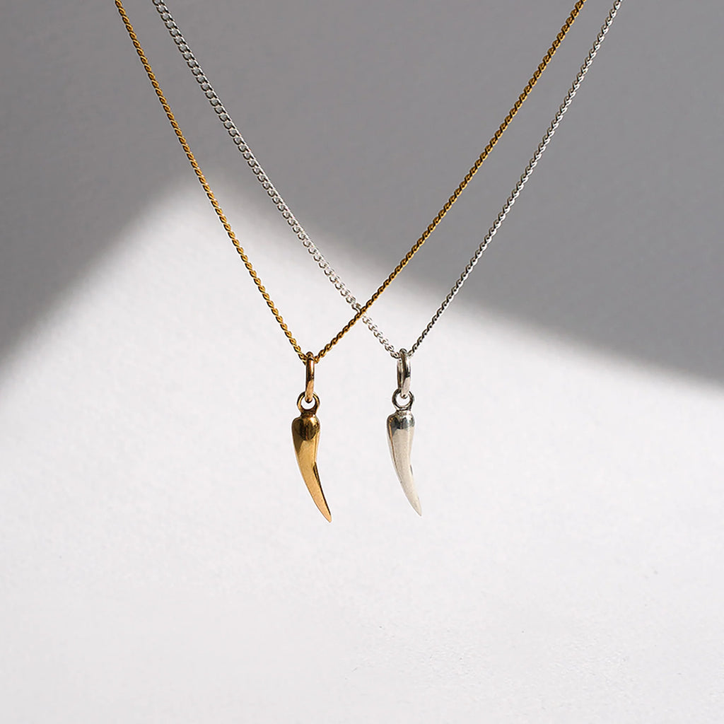 Silver Chilli  Pendant