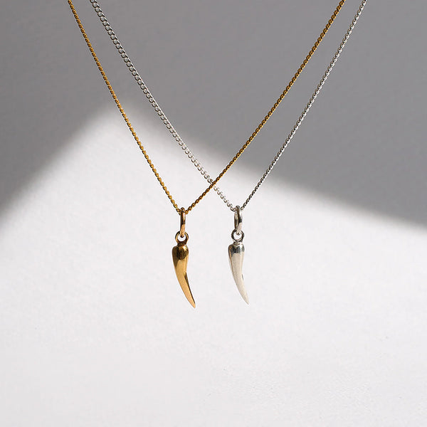 Silver Chilli  Pendant