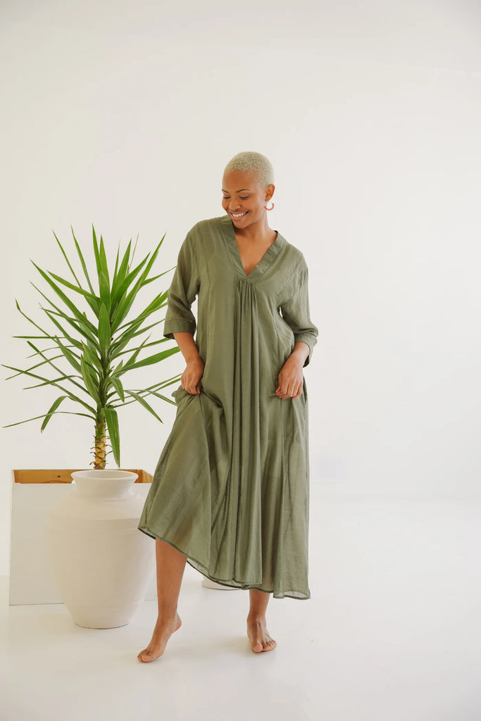 Talise Tencel Maxi Dress | Fatigue