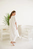 Linen Kaftan | White