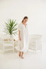 Linen Kaftan | White