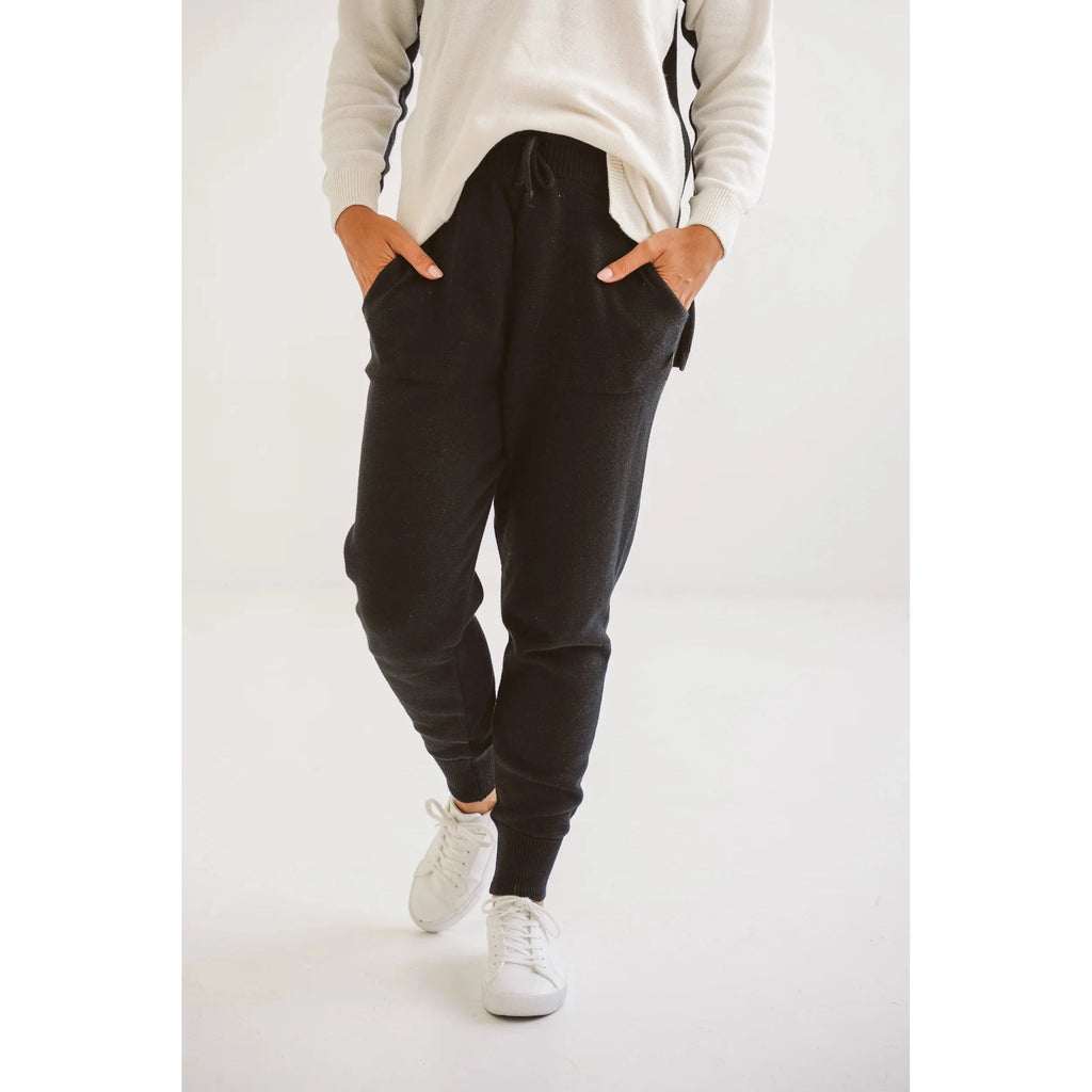 Cotton tapered joggers sale