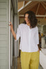 Sade Cotton Boxy Top | White - Purr Clothing - Just Cruizin