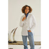 Sadie Cotton Poplin Boyfriend Shirt | White - Purr Clothing - Just Cruizin