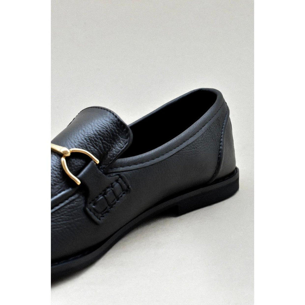 Leisure Loafer | Black leather