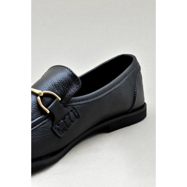 Leisure Loafer | Black leather
