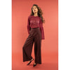 Long Culottes - DK Burgundy - Purr Clothing - GOOD Clothing