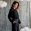 Inset Blouse | Black - Purr Clothing - GOOD Clothing