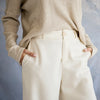 Classic Trouser   | Cream - Purr Clothing - GOOD Clothing