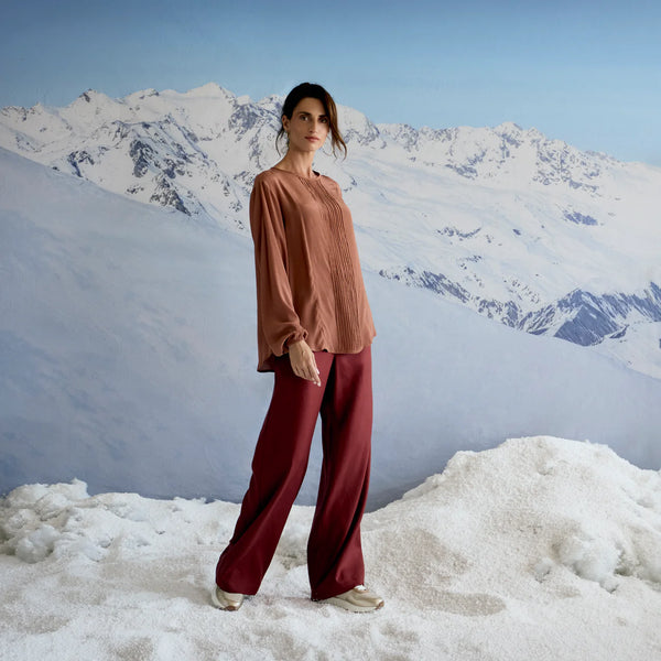 Classic Trouser | Sangria - Purr Clothing - GOOD Clothing