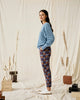 Trackie Top | Quilted Blue