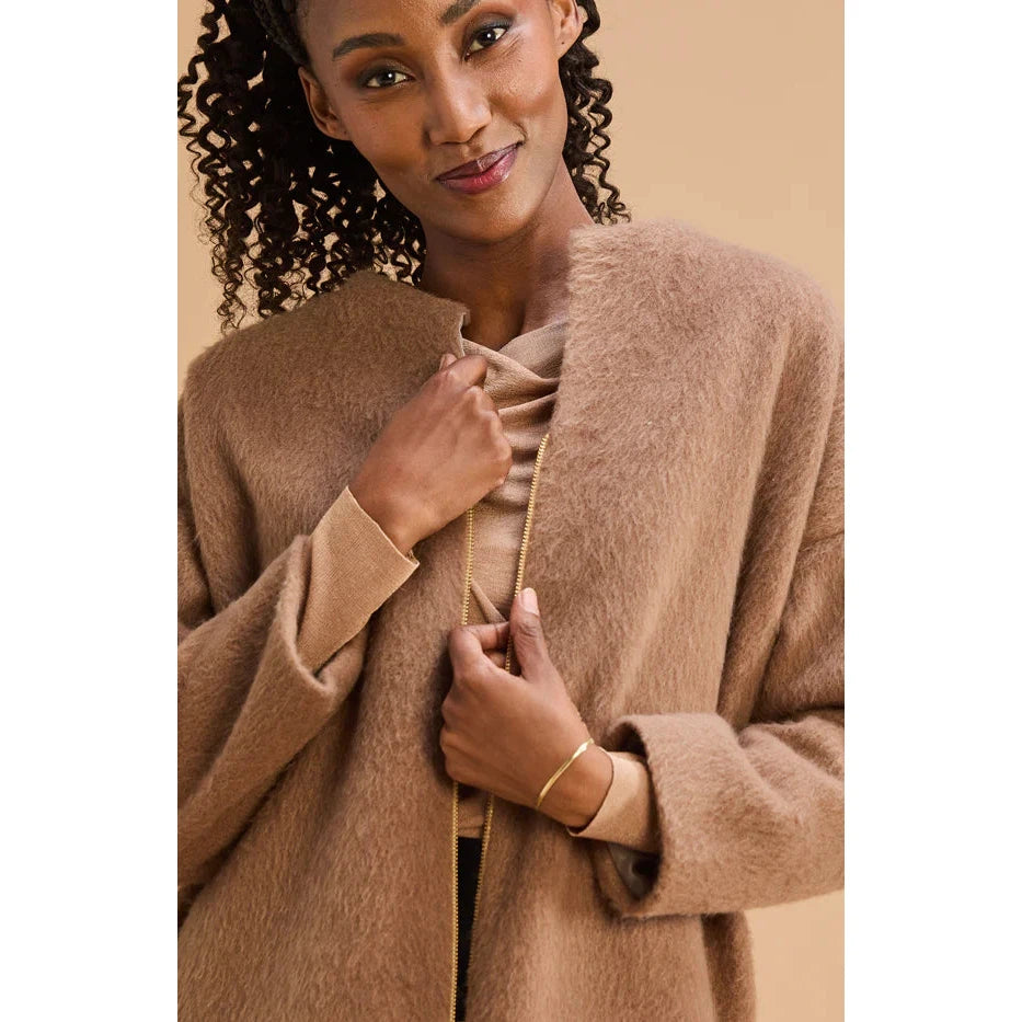 HAIRY TATE COAT | sand