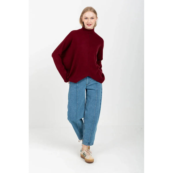 Billy Barrel Denim Pant - Purr Clothing - Kinda