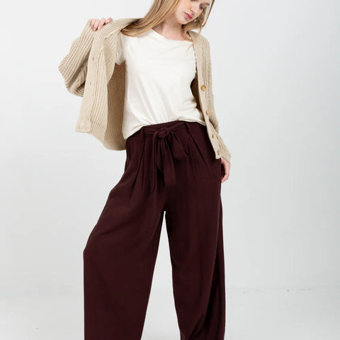 Louise Pants | Chocolate - Purr Clothing - Kinda