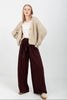 Louise Pants | Chocolate - Purr Clothing - Kinda