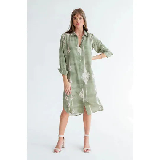 Evie Dress | Arrow print