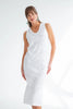 Nina knit dress | white palm