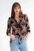 Lele blouse | fan print