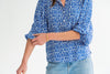 Amy blouse | Blue coral