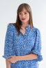 Amy blouse | Blue coral