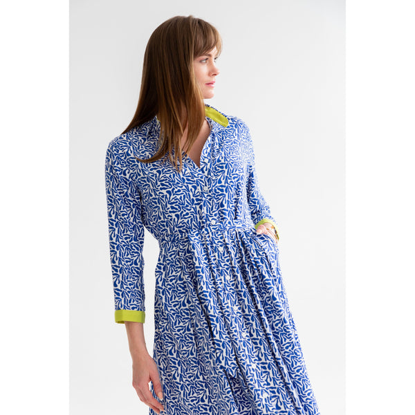 Delilah dress | blue coral