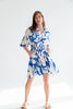 Mika Dress | Blue Print