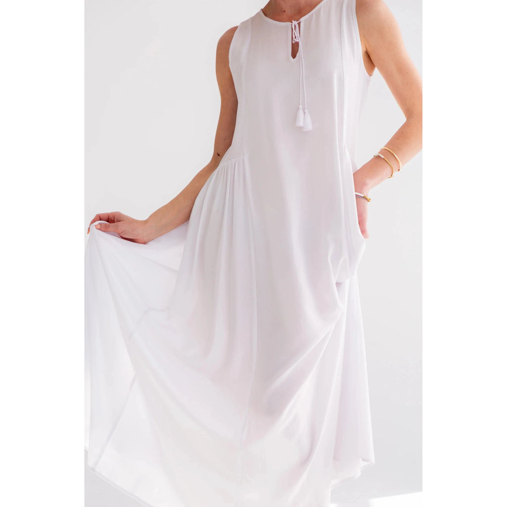 Clara Dress | White