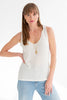 Tilly tank | ivory stripe