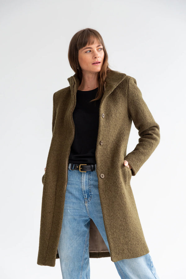 Chrissy Coat | Khaki