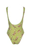 Amara One-Piece Swimsuit | Pistachio Tiger