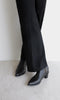Form Boot | Black leather
