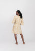 Aniston Dress short  | Sand shell print