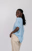 Gabi blouse | Cool blue