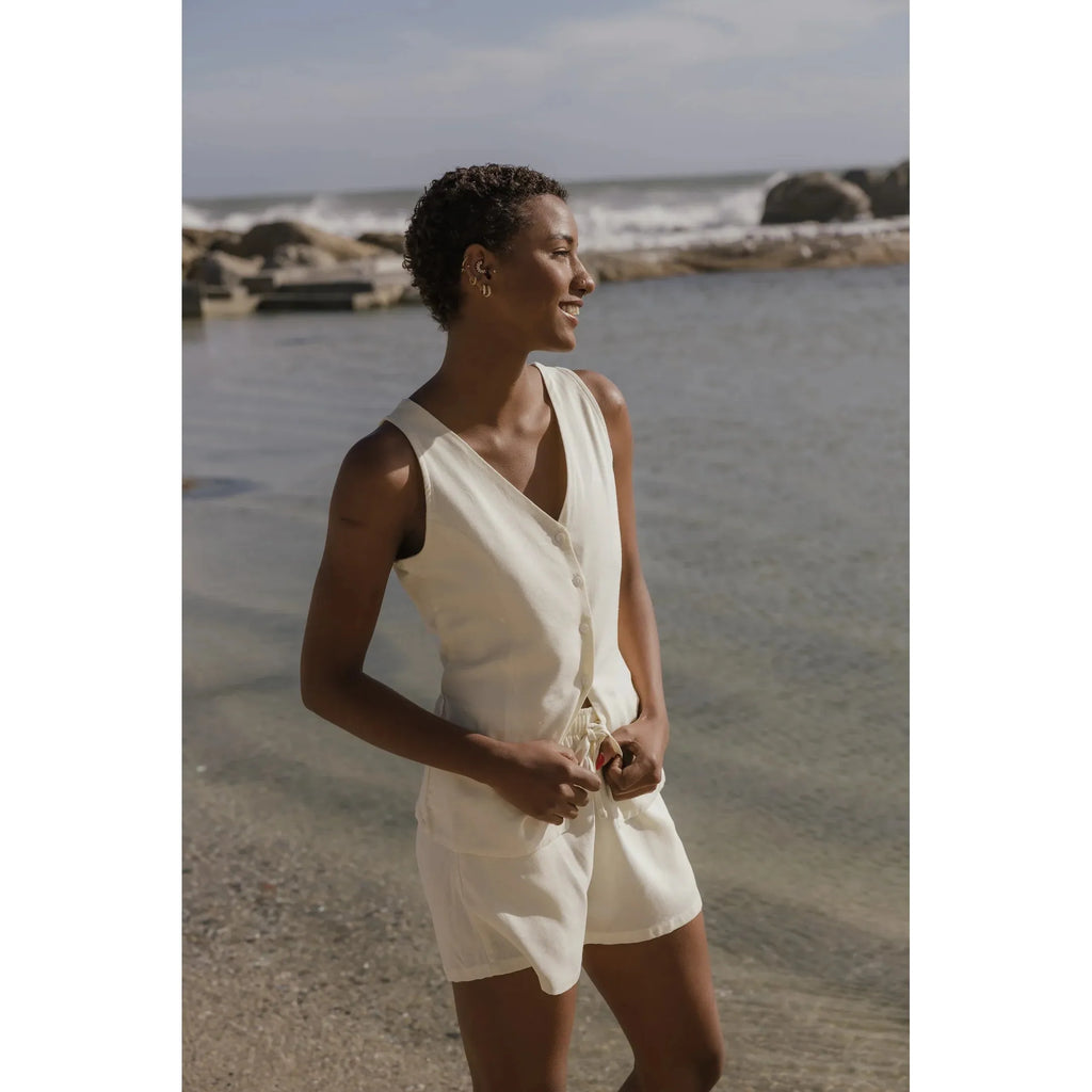 Corfu drawstring shorts