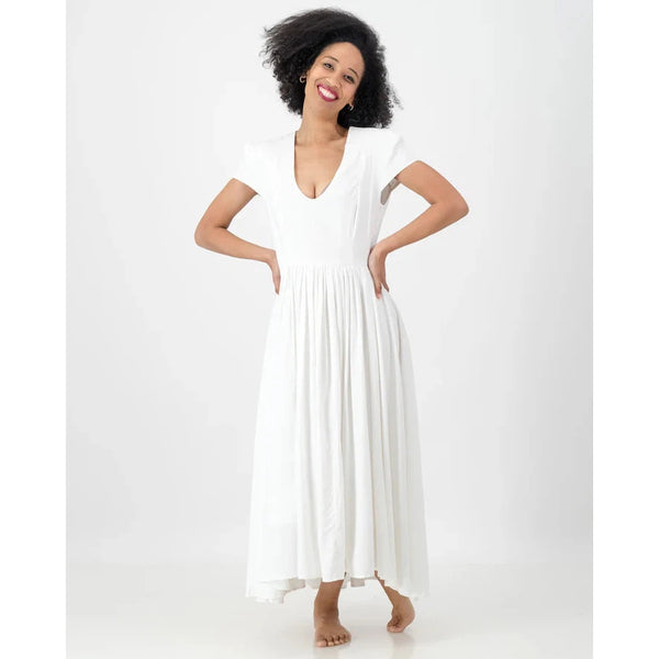 Lindi Dress | White