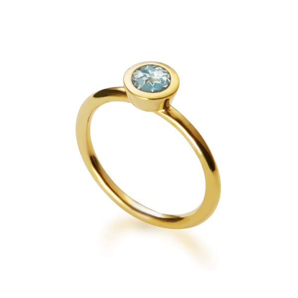 Gemstone Ring 5mm | Sky