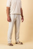 Pant pull- on  Linen Twill | Off White - Purr Clothing - Chaos & Calm